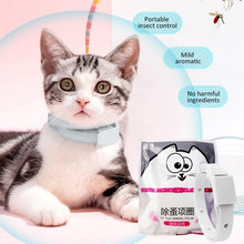 Load image into Gallery viewer, Adjustable Cat & Dog Collar Flea & Tick Prevention Pet Collar Pest Control Protect Rubber Flea Killer Collar Pet Accessories