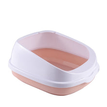 Load image into Gallery viewer, Pet Toilet Bedpan Anti Splash Cats Litter Box Cat Dog Tray with Scoop Kitten Dog Clean Toilette Home Plastic Sand Box Supplies